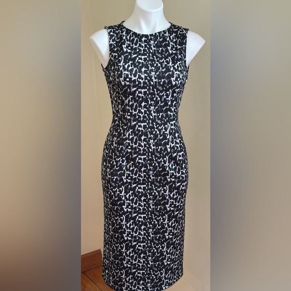 New York & Company Dresses & Skirts - NEW YORK & COMPANY Black & White Sleeveless Bodycon Dress Sz. XS